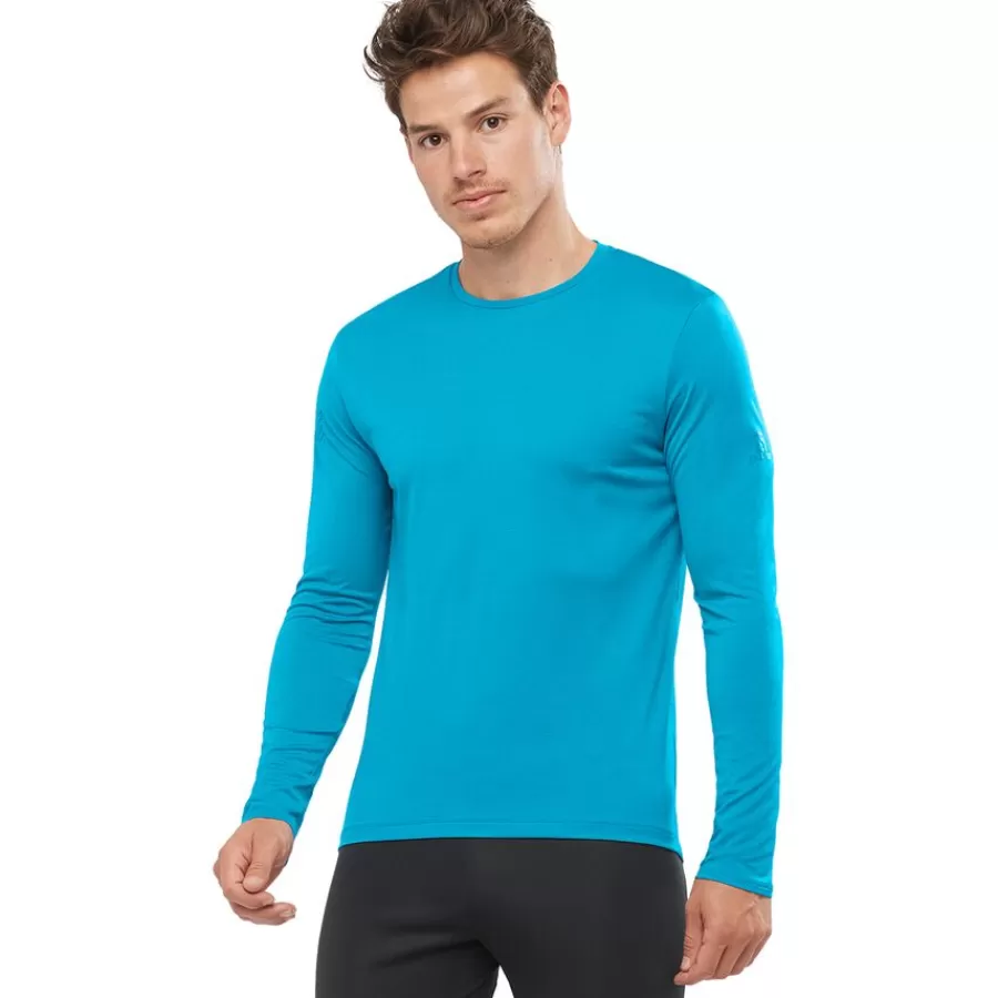 Men Salomon Clothing^Outlet – Agile Long-Sleeve T-Shirt – Men'S