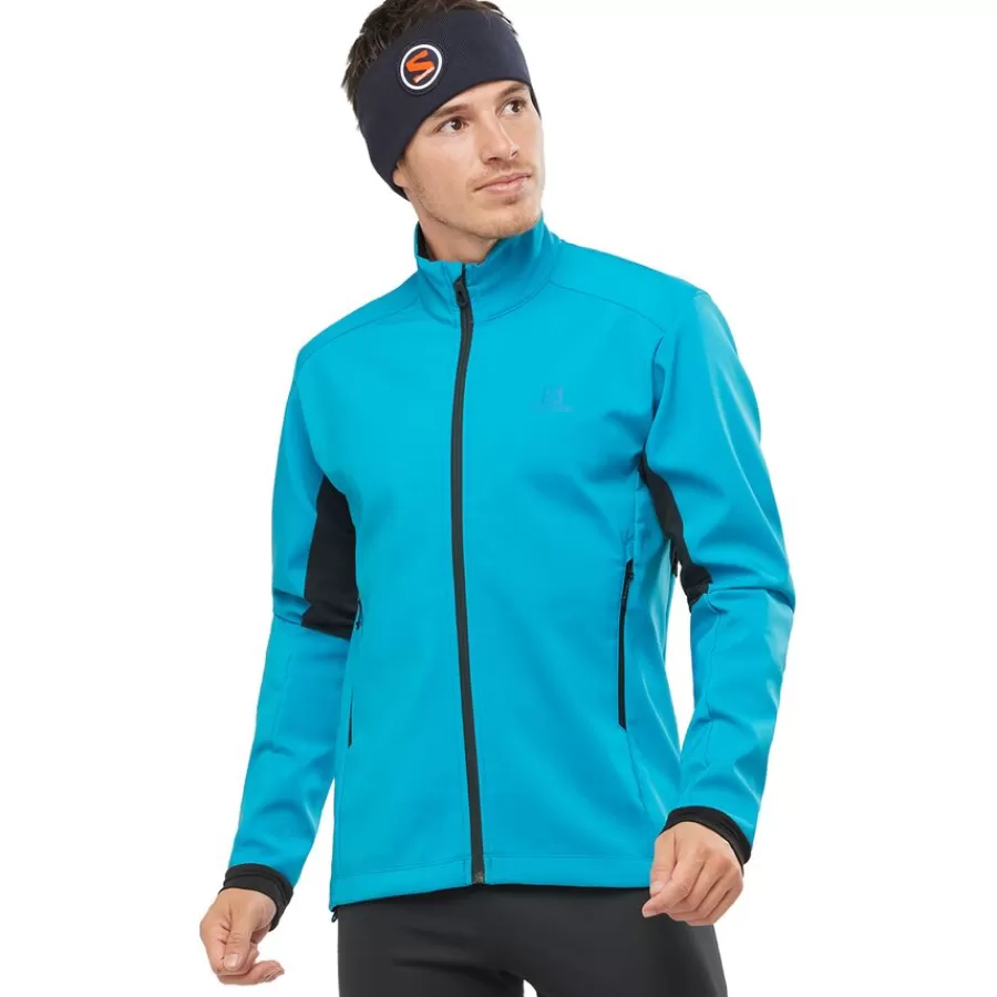 Men Salomon Clothing^Outlet – Agile Softshell Jacket – Men'S