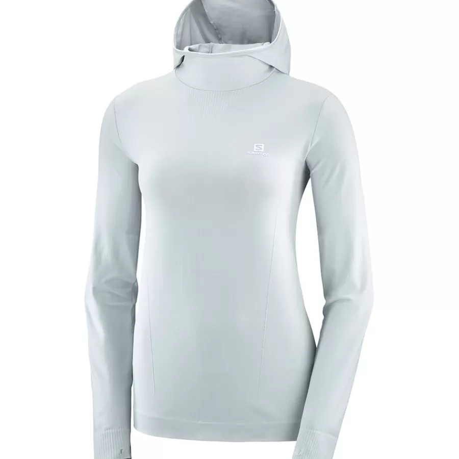 Women Salomon Clothing^Outlet – Comet Seamless Hoodie – Women'S