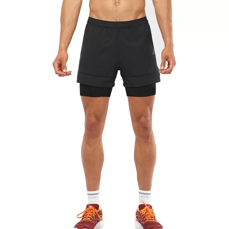 Men Salomon Clothing^Outlet – Cross 2-In-1 Short – Men'S