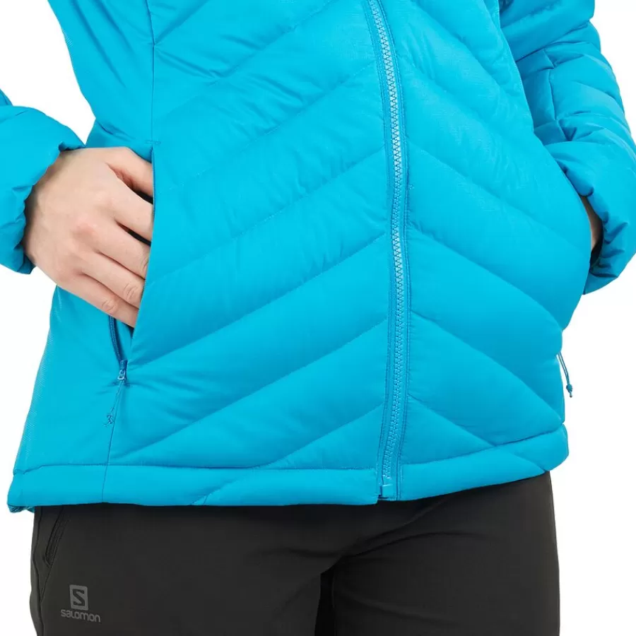 Women Salomon Clothing^Outlet – Essential Xwarm Down Hooded Jacket – Women'S