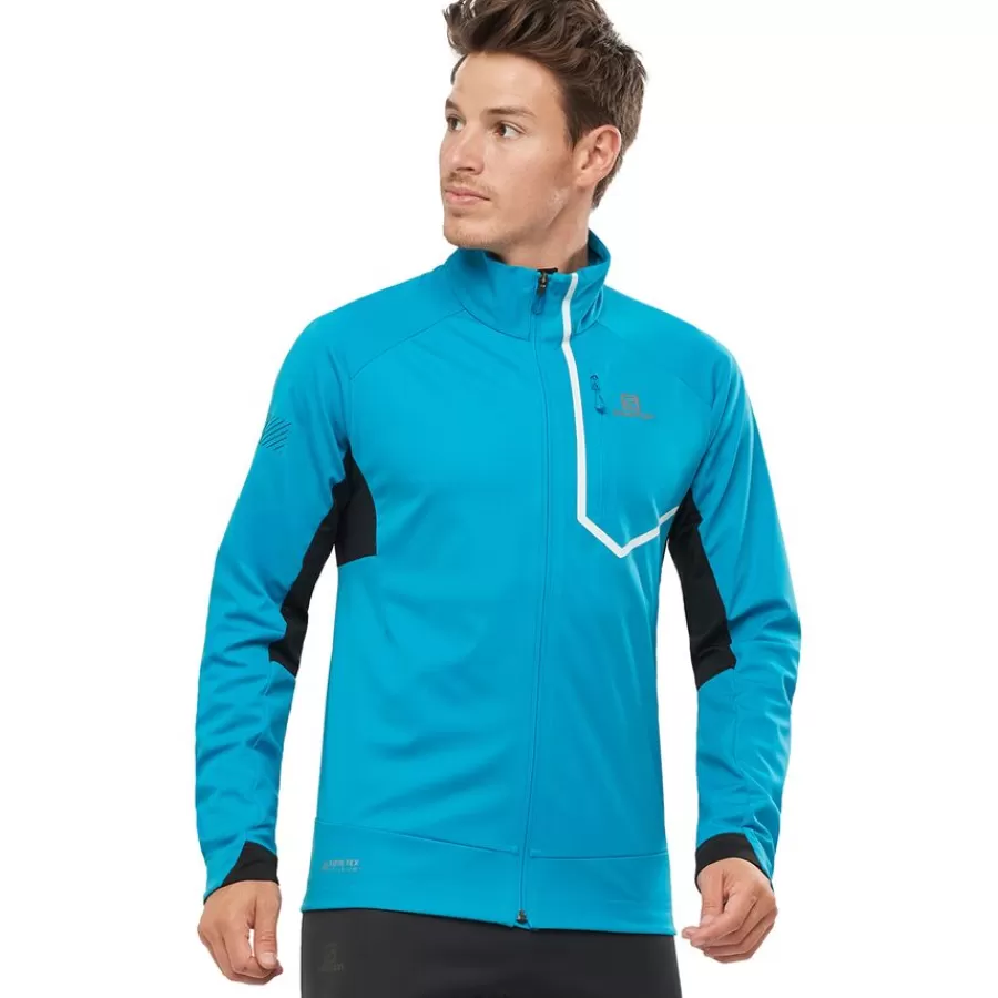 Men Salomon Clothing^Outlet – Gore-Tex Infinium Windstopper Pro Jacket – Men'S