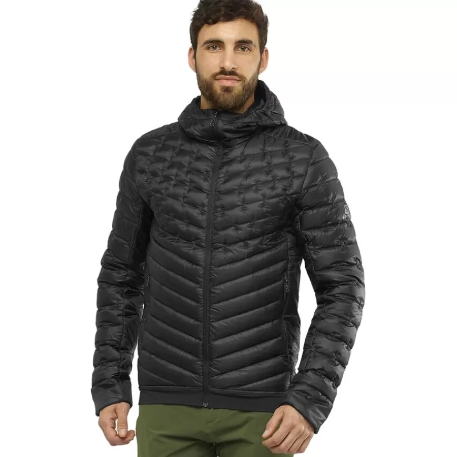 Men Salomon Clothing^Outlet – Outline Down Hooded Jacket – Men'S