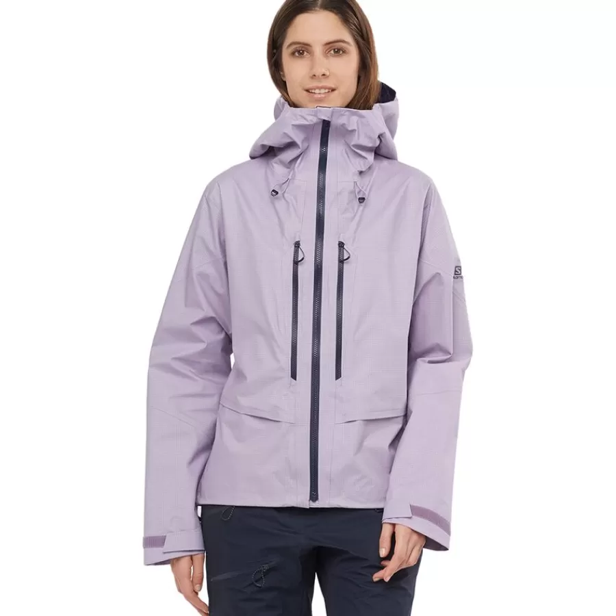 Women Salomon Clothing^Outlet – Outpeak Gore-Tex 3 Layer Jacket – Women'S