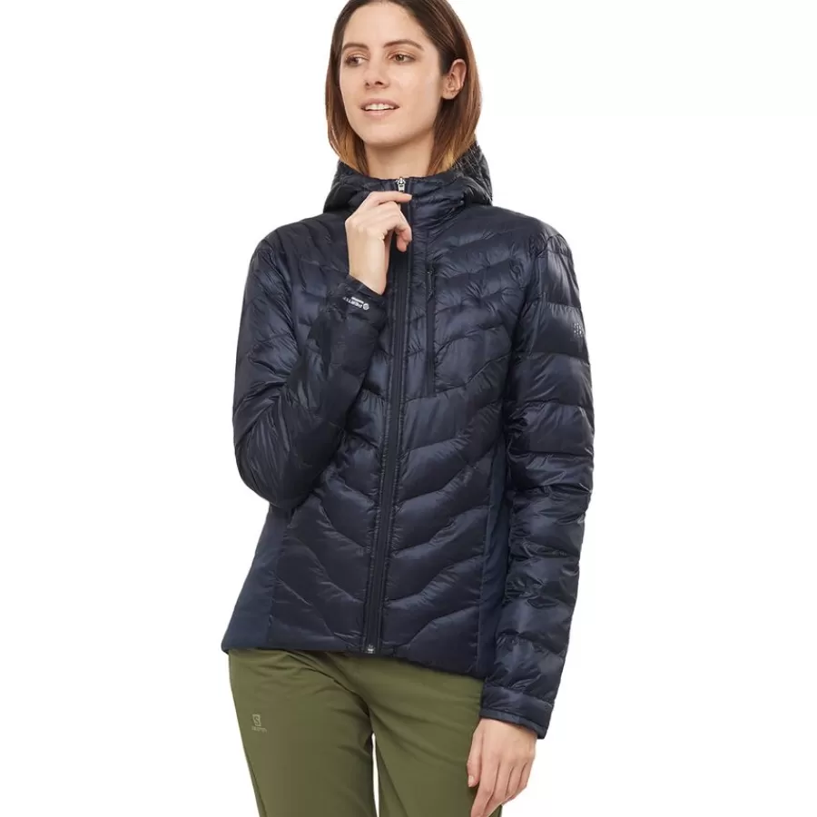 Women Salomon Clothing^Outlet – Outpeak Insulated Hooded Jacket – Women'S