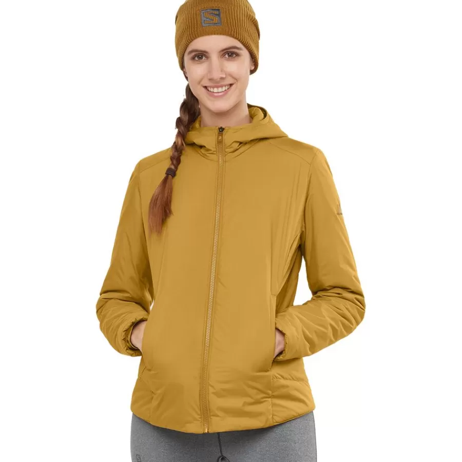 Women Salomon Clothing^Outlet – Outrack Insulated Hooded Jacket – Women'S