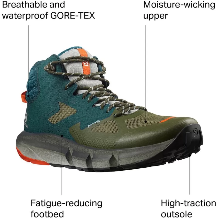 Men Salomon Footwear^Outlet – Predict Hike Mid Gtx Shoe – Men'S