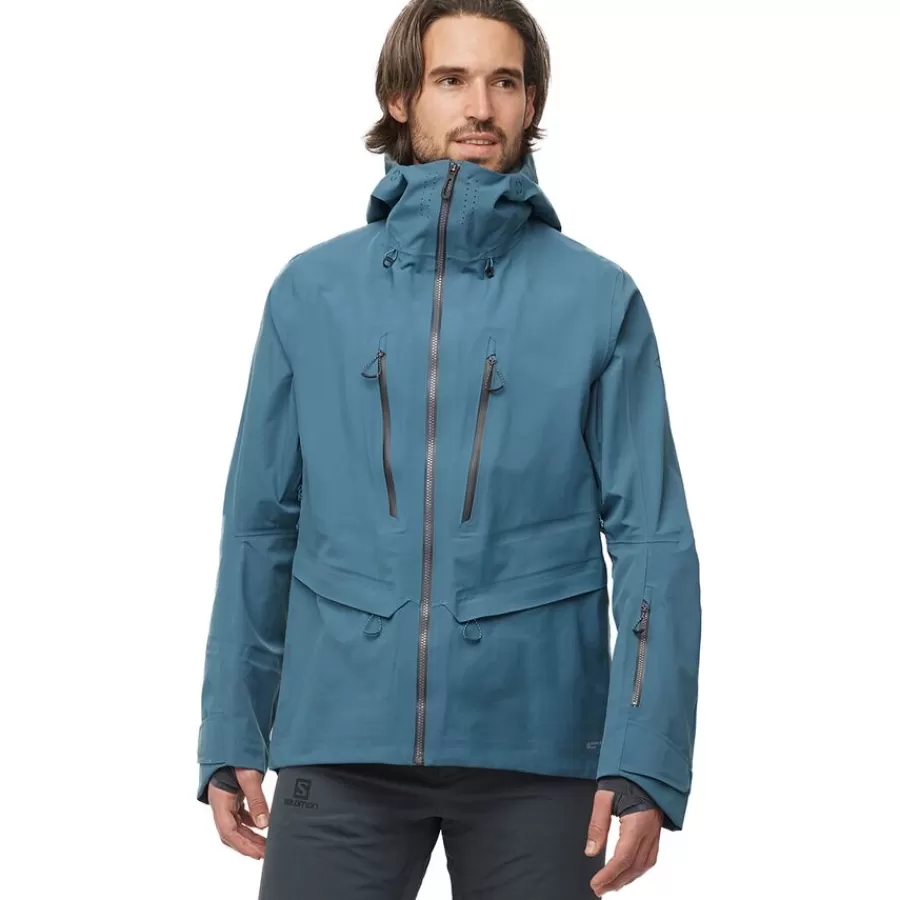 Men Salomon Clothing^Outlet – Qst 3 Layer Shell Jacket – Men'S