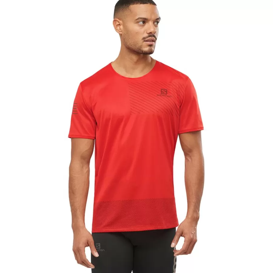 Men Salomon Clothing^Outlet – Sense Short-Sleeve T-Shirt – Men'S