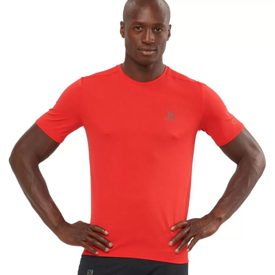 Men Salomon Clothing^Outlet – Xa Trail Short-Sleeve T-Shirt – Men'S